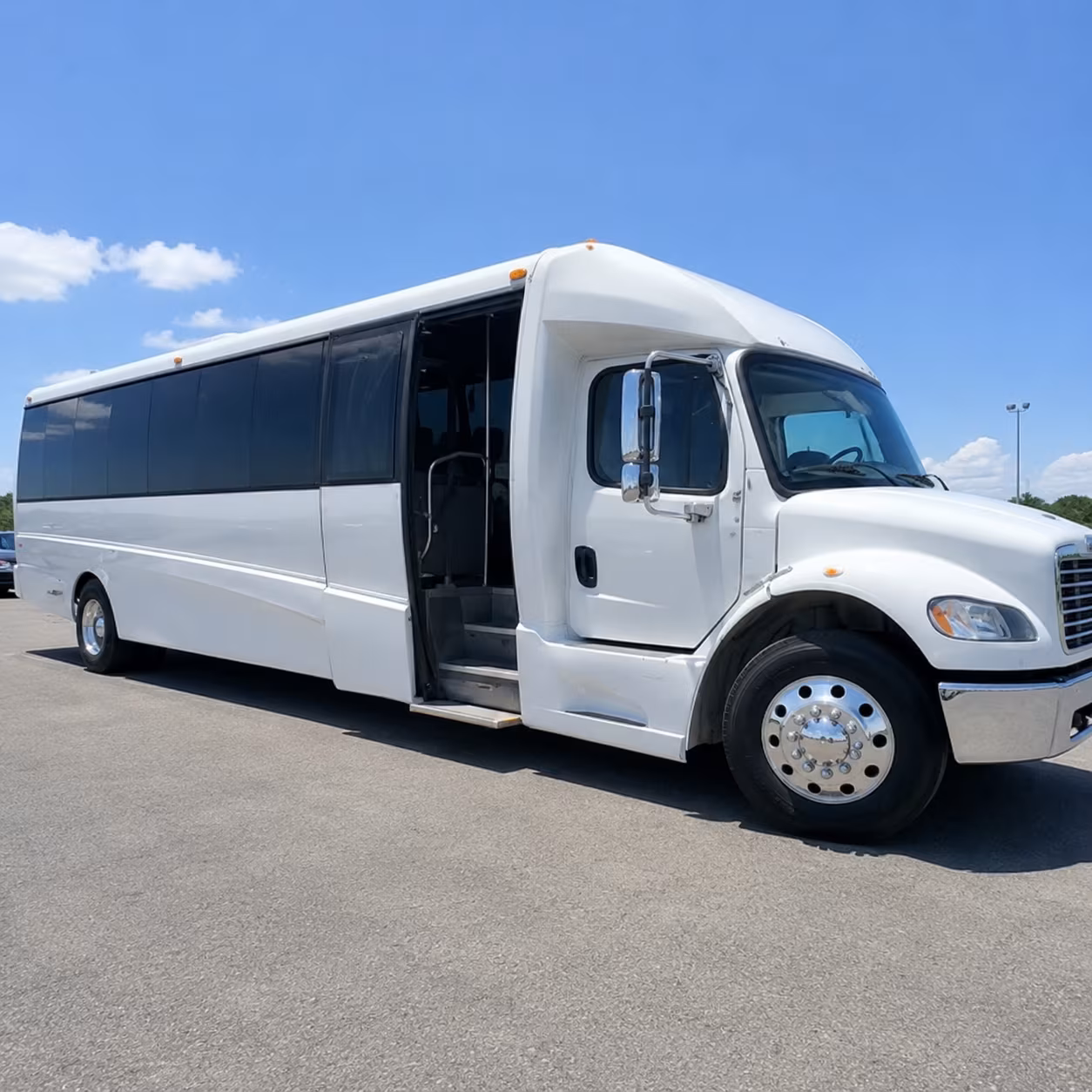 bus rentals for corporate recruiting events and campus shuttles