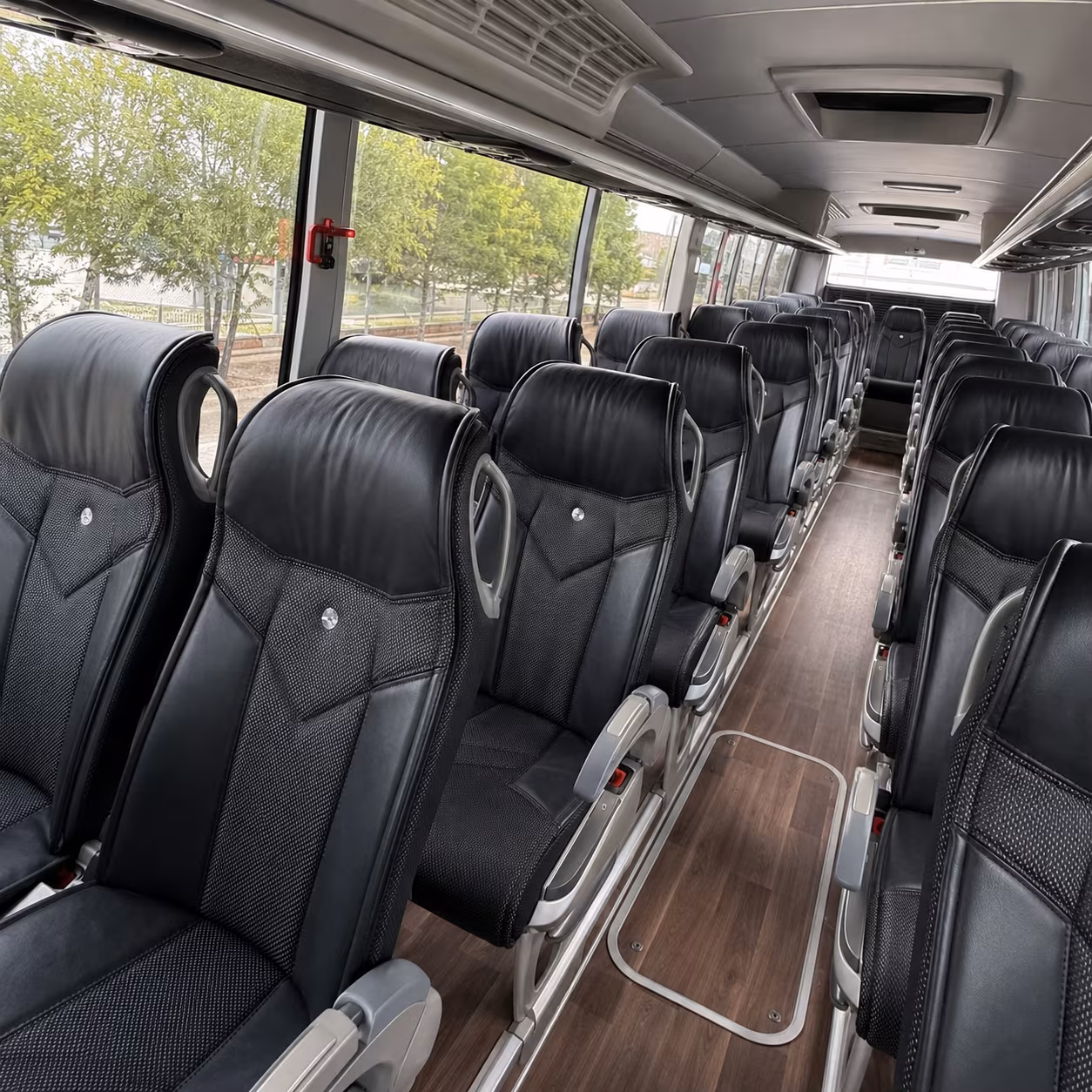 charter bus shuttle service for federal agencies near the greater boston area
