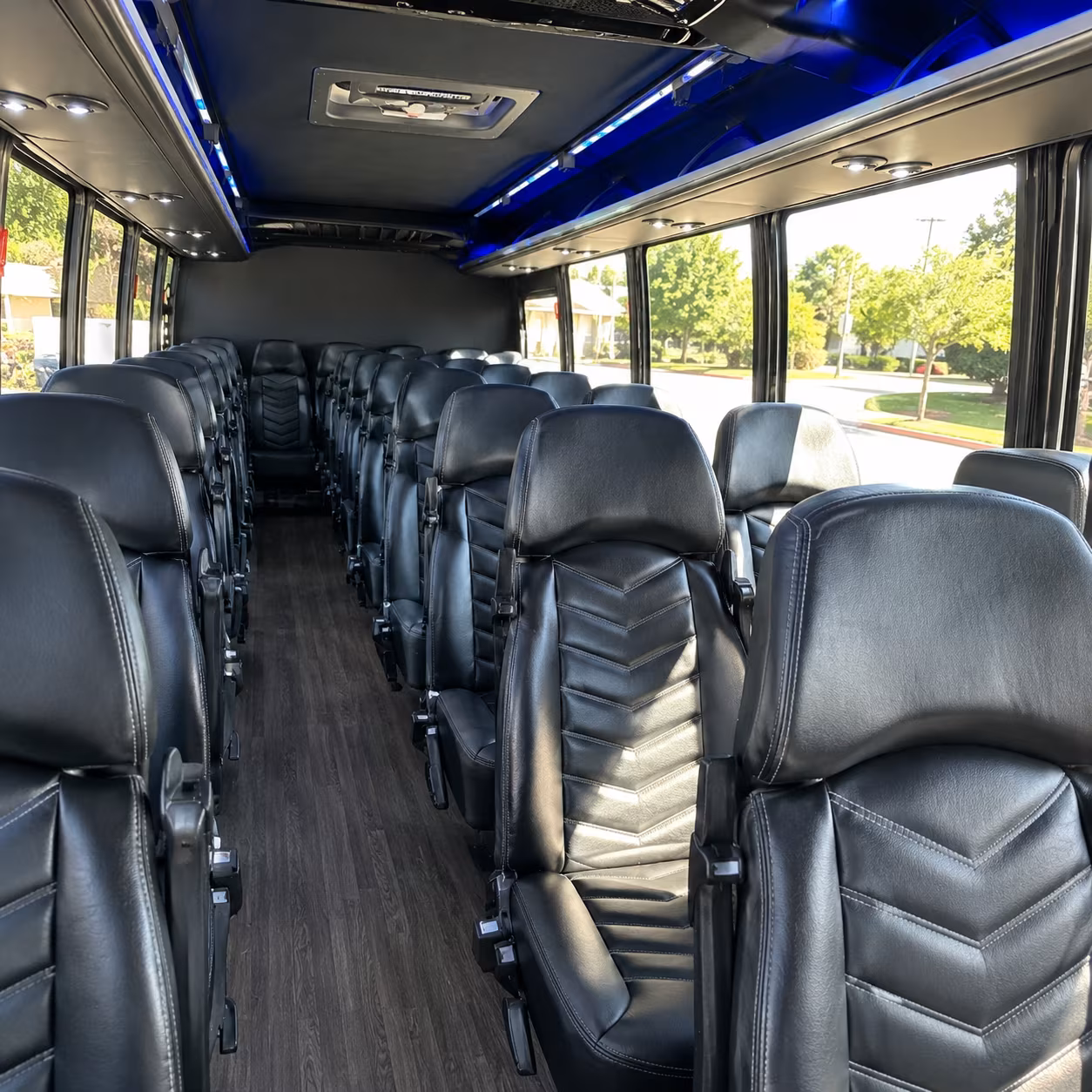 shuttle buses for somerville wedding guests between hotels and venues