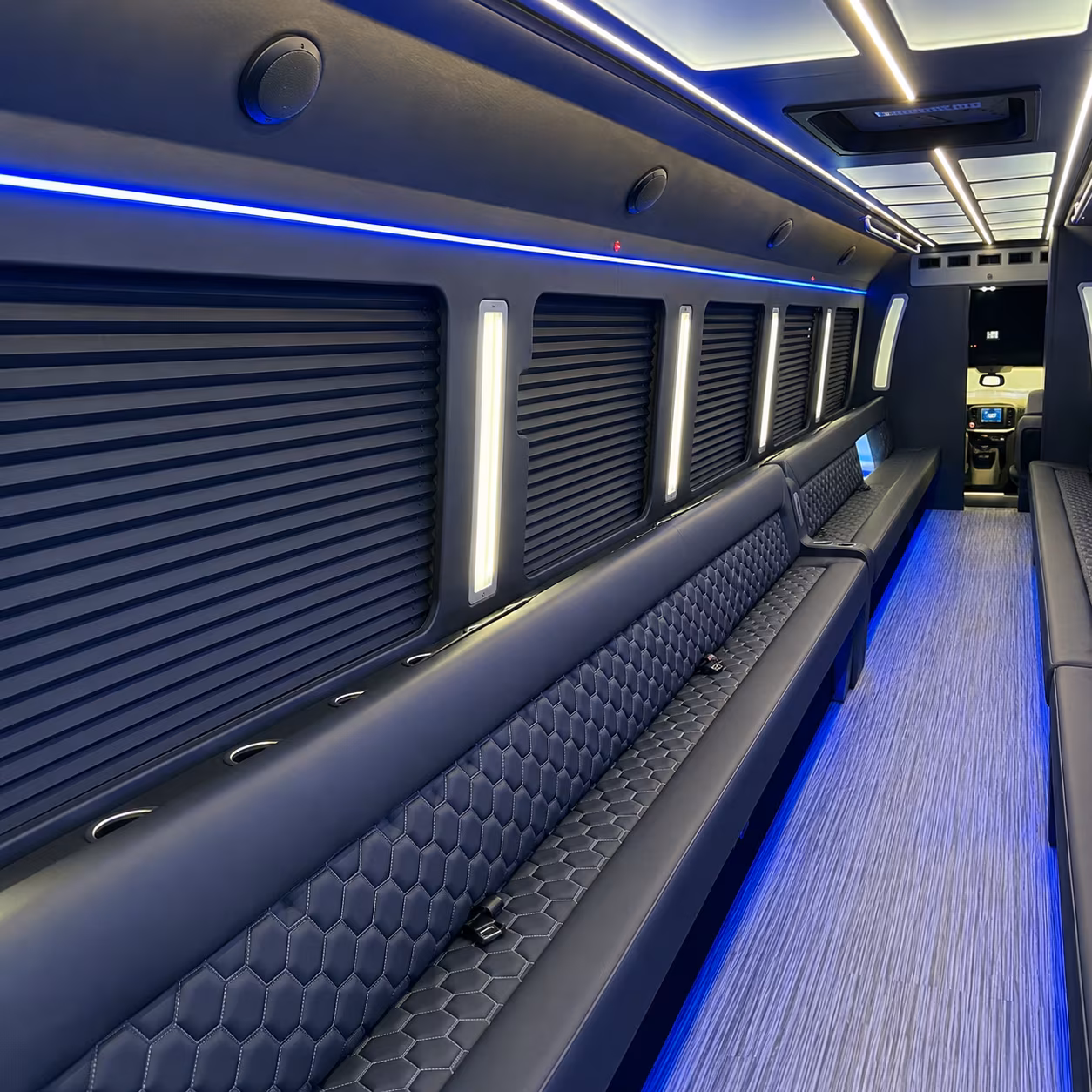 somerville party bus inside