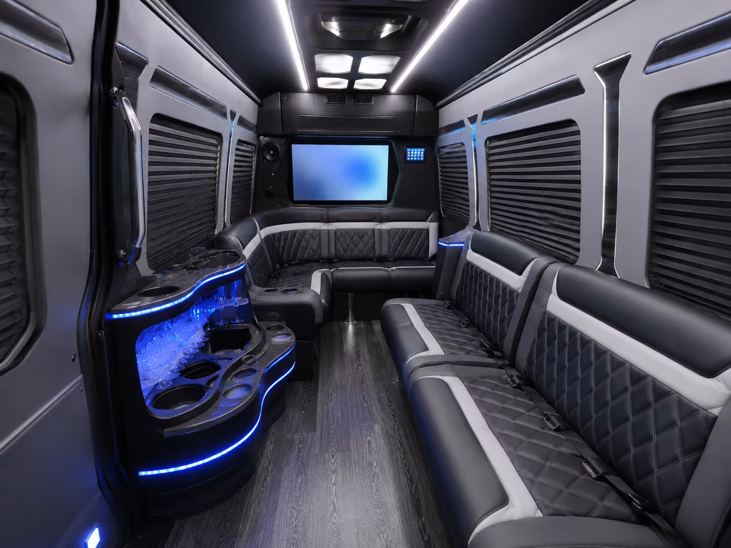 somerville sprinter limousine inside
