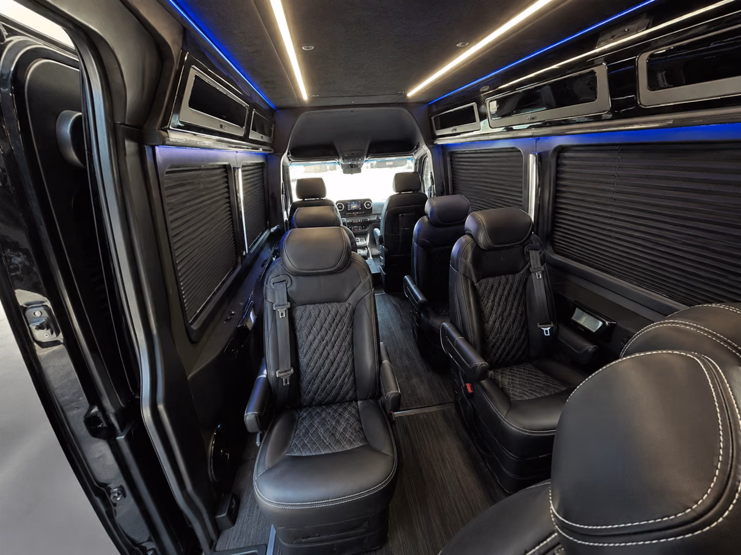 somerville sprinter van with driver interior